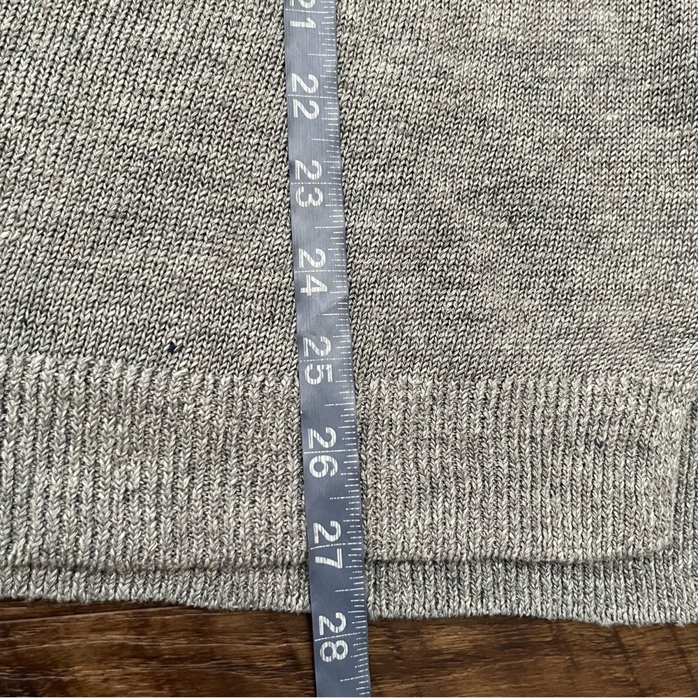 Todd Snyder 100% linen two tone blue strip gray crewneck sweater 2XL *Read - Picture 13 of 16